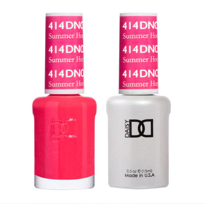 DND Gel & Polish Duo 414 Summer Hot Pink