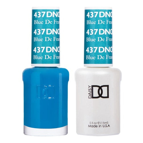 DND Gel & Polish Duo 437 Blue De France