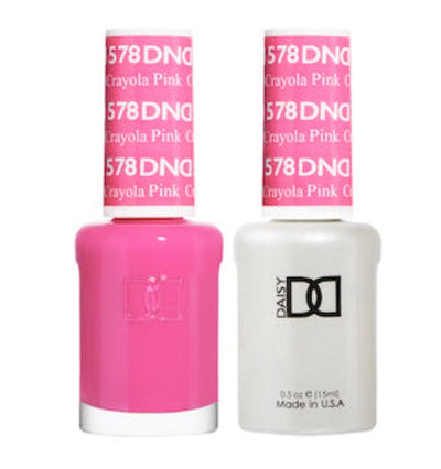 DND Gel & Polish Duo 578 Crayola Pink
