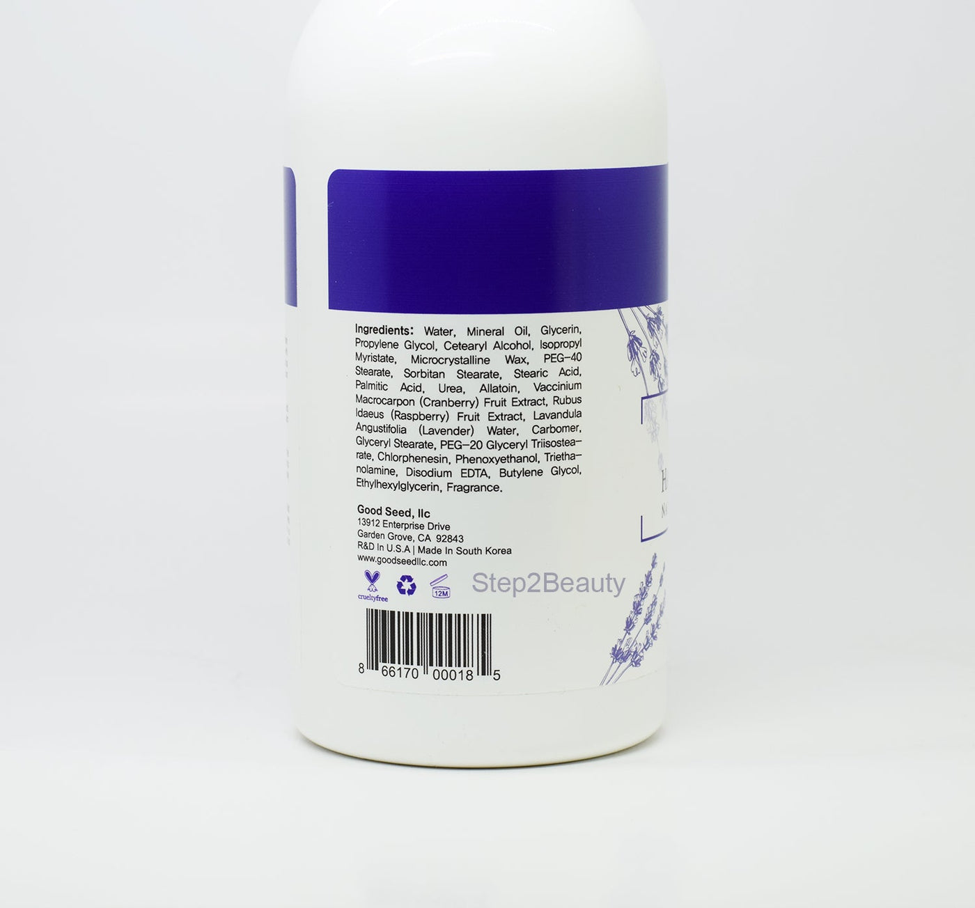 Good Seed Hand and Body Lotion 30 Oz - LAVENDER (Single, Case of 12)