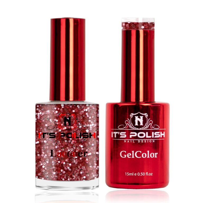 Notpolish Gel & Polish Duo - OG173 Rose Sparkle