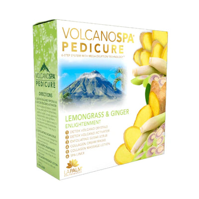 LA PALM Volcano Spa 6 Steps 36/Box - Enlightenment  (Lemongrass & Ginger)