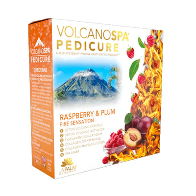 LA PALM Volcano Spa 6 Steps 36/Box - Fire Sensation(Raspberry & Plum)