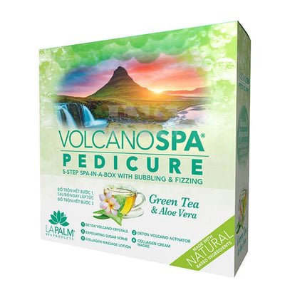 LA PALM Volcano Spa 6 Steps 36/Box - Green Tea