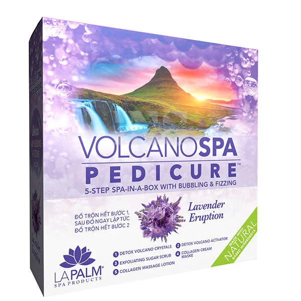 LA PALM Volcano Spa 6 Steps 36/Box - Lavender