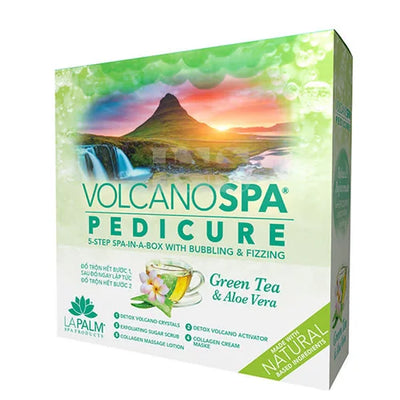 LA PALM Volcano Spa 6 Steps - Green Tea Single